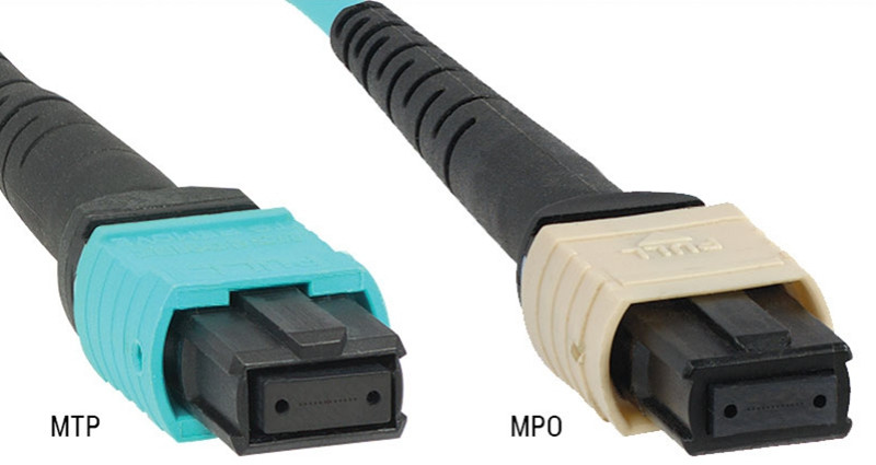 MTP&MPO 커넥터의 차이점
